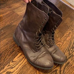 Madden Girl Combat Boots